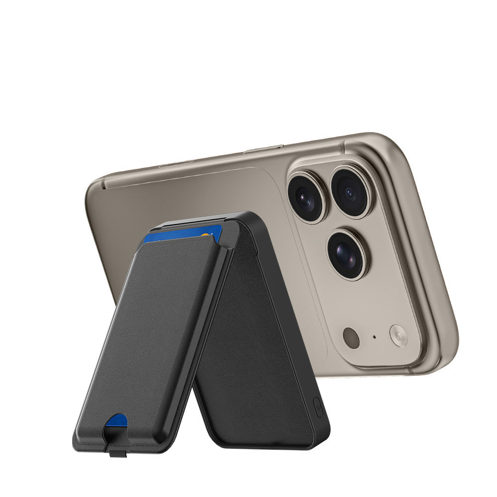 Smartphone case with integrated card slot and stand Azura