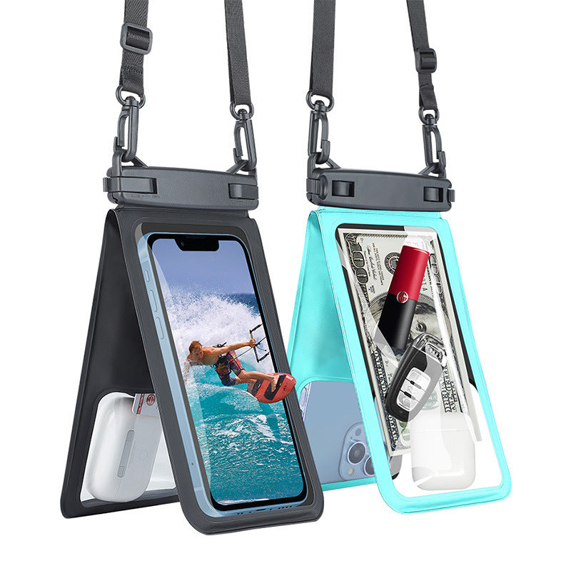 Unisex Practical Smartphone Case with Adjustable Carrying Strap Azura