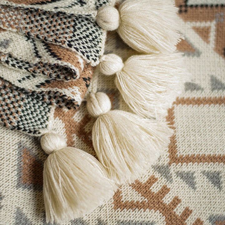 Azura | Boho Navajo Sunlight Bedspread