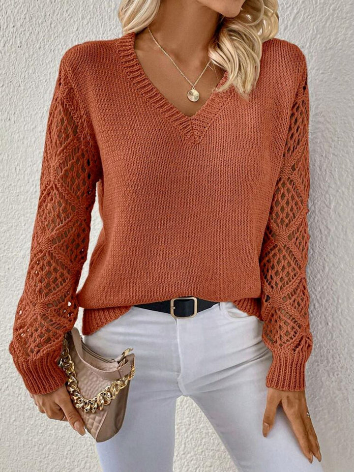 Elizabeth | Soft V-neck Sweater