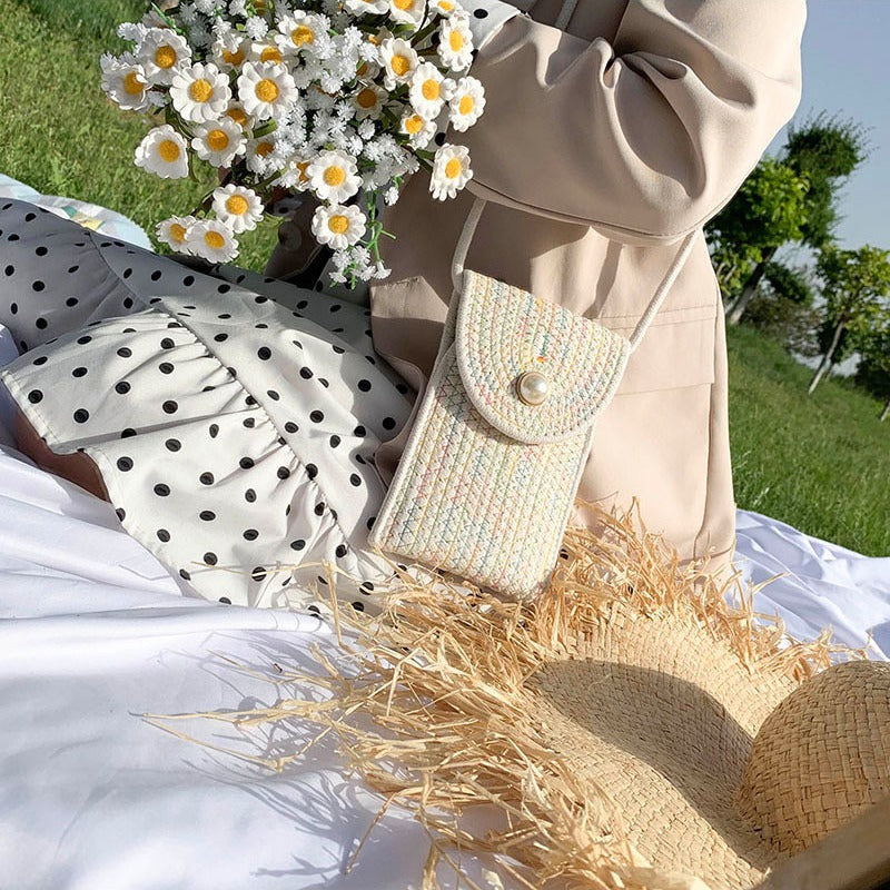 Handmade smartphone case with unique geometric design Azura