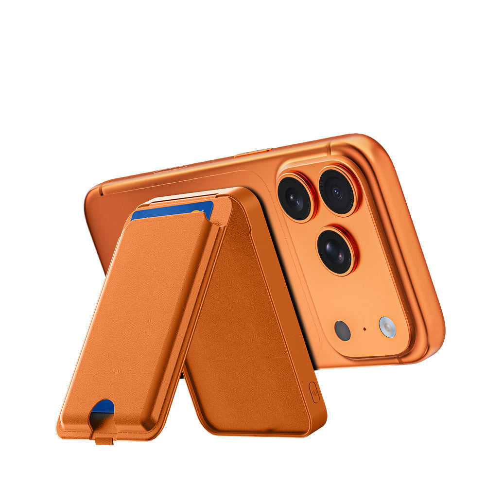 Smartphone case with integrated card slot and stand Azura