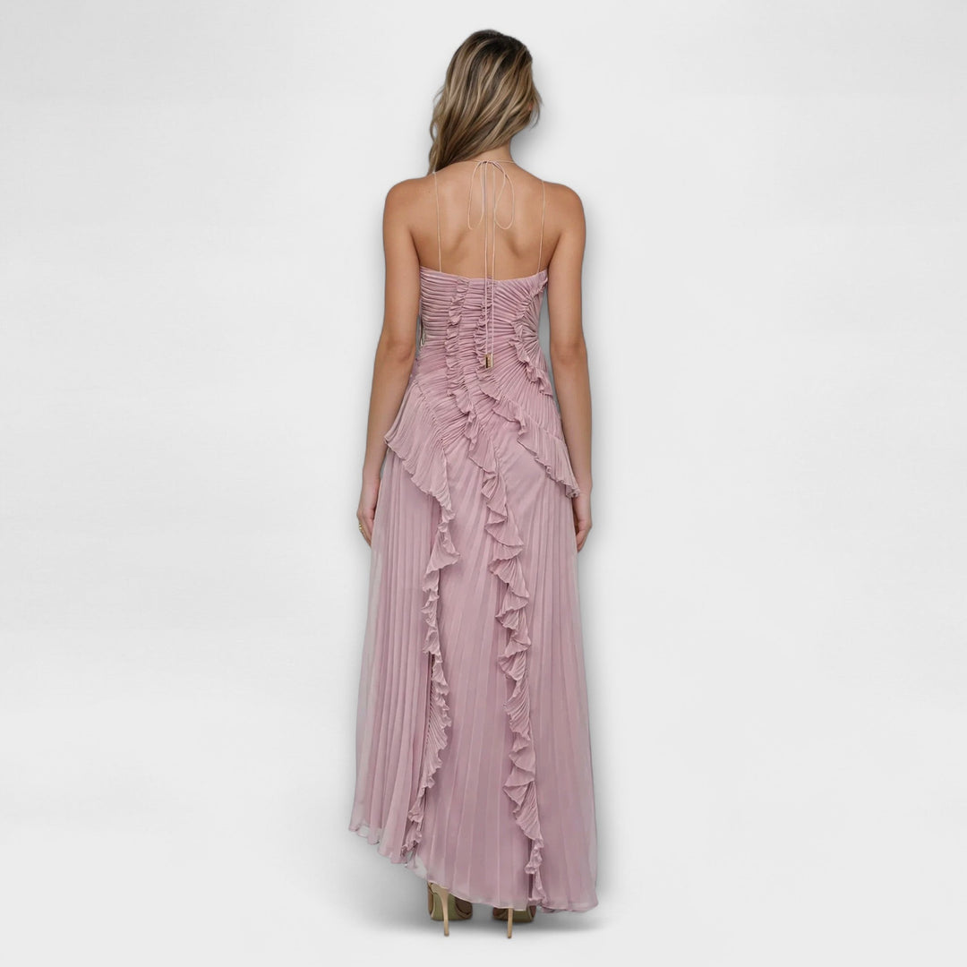 Elisia - Elegant Sleeveless Long Dress