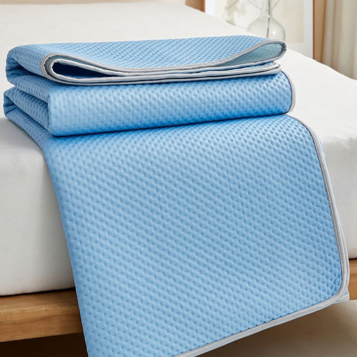 Unisex nan cooling mattress topper with breathable pressure relief and non-slip bottom Azura