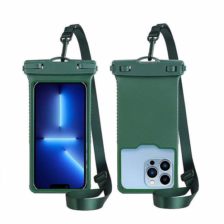 Unisex waterproof smartphone case with adjustable carrying strap Azura