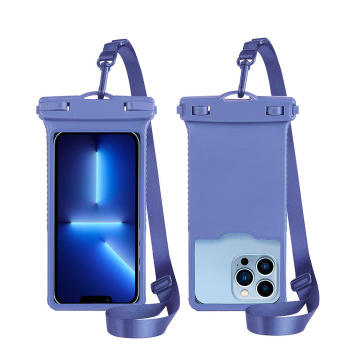 Unisex waterproof smartphone case with adjustable carrying strap Azura
