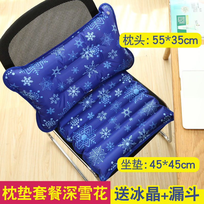 Ladies cooling mat with innovative snowflake structure Azura