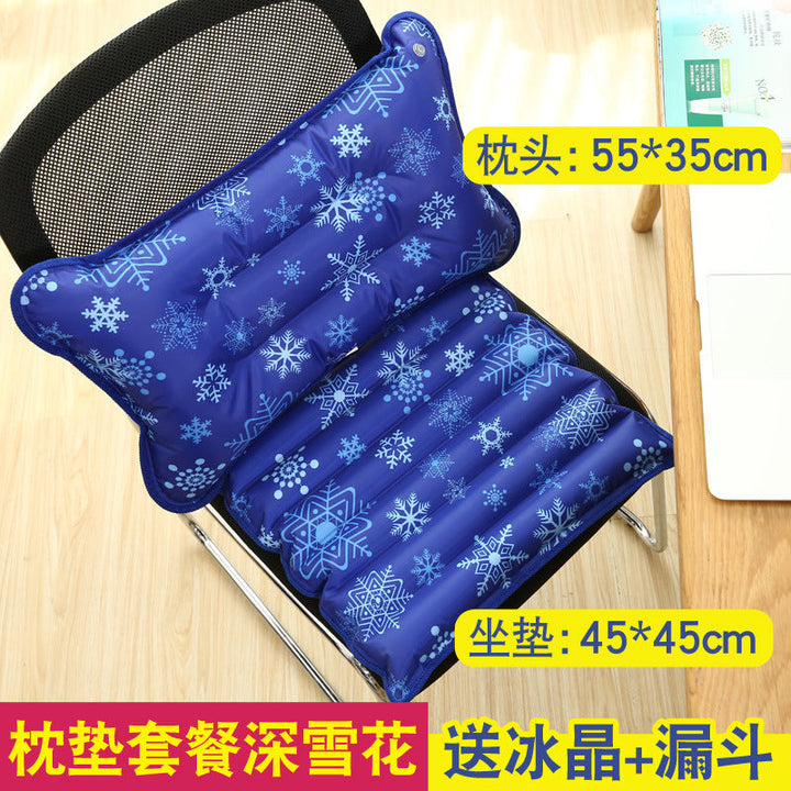 Ladies cooling mat with innovative snowflake structure Azura