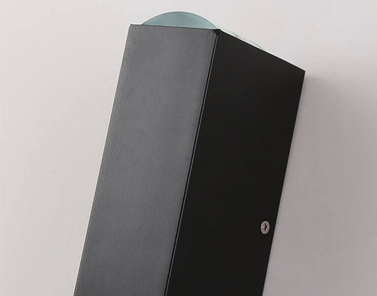 Azura | Modern Waterproof LED Outdoor Wall Light | Rectangular Up/Down Aluminum Fixture