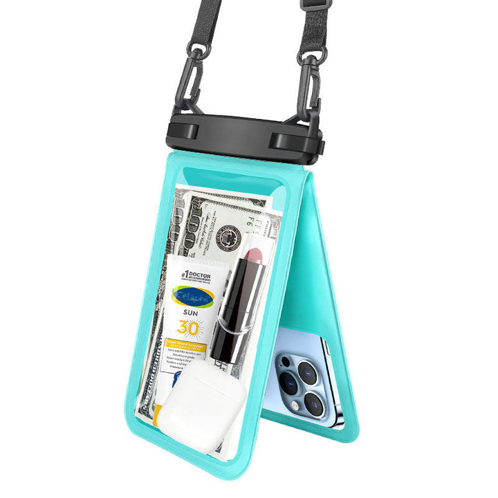 Unisex Practical Smartphone Case with Adjustable Carrying Strap Azura