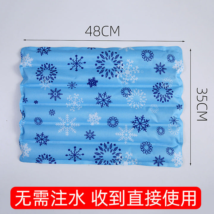 Ladies cooling mat with innovative snowflake structure Azura