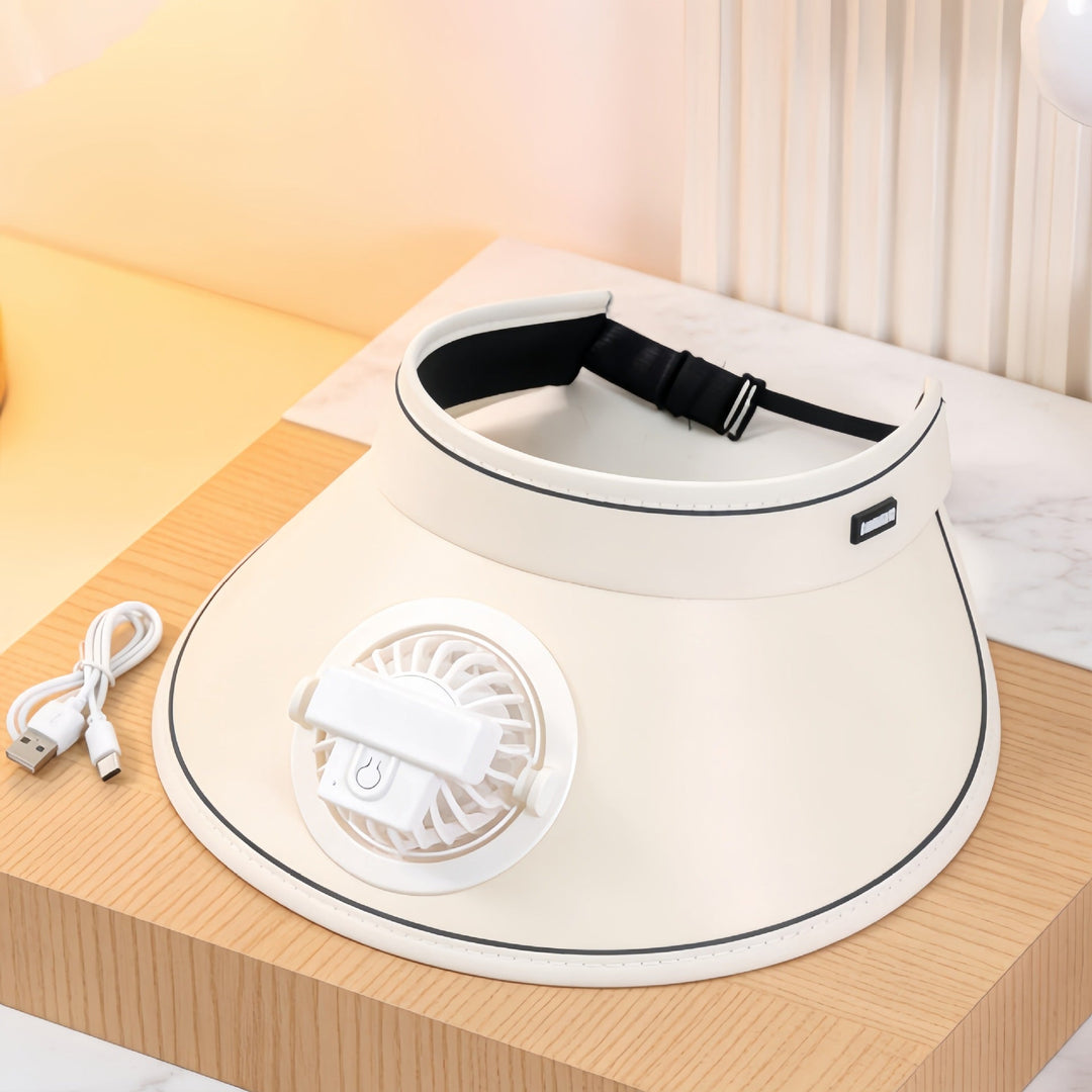 Ladies wearable cooling collar with fan Azura