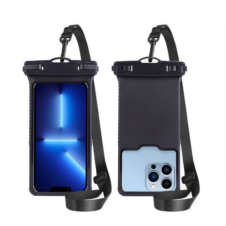 Unisex waterproof smartphone case with adjustable carrying strap Azura