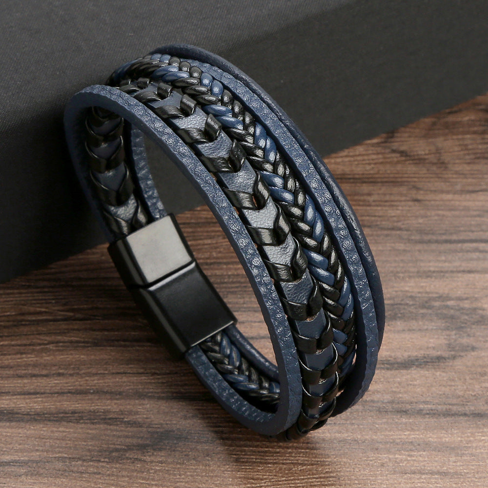 Eden™ | Leather Bracelet – Robust, Stylish & Timeless