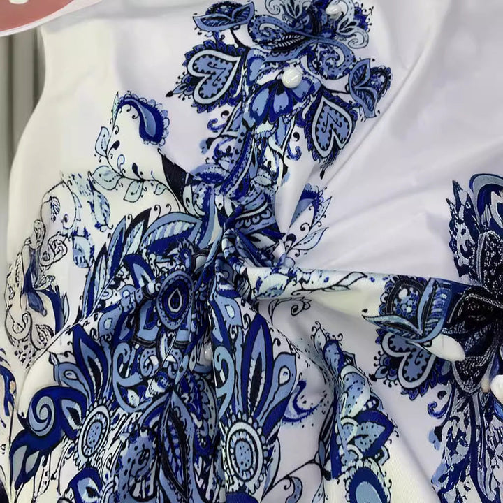 Jaselina – Fitted Embroidered Mini Dress