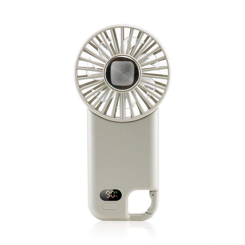 Portable Rechargeable Fan with Smartphone Case Azura