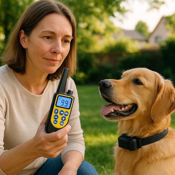 Azura | Waterproof Dog Training Collar with Remote Control and 3 Modes