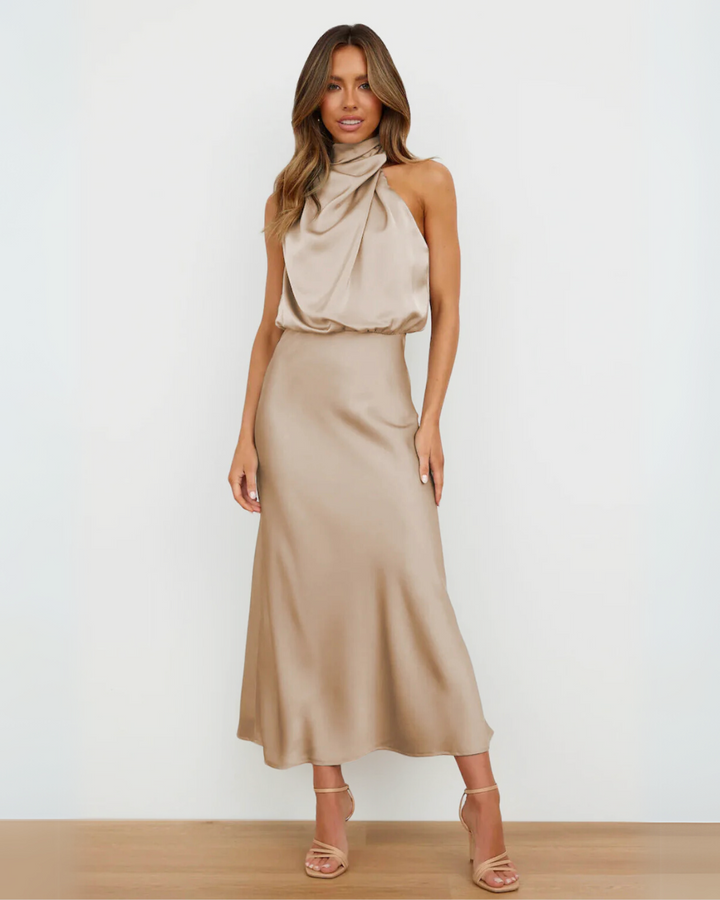 Violet | Draped Dress Sahara