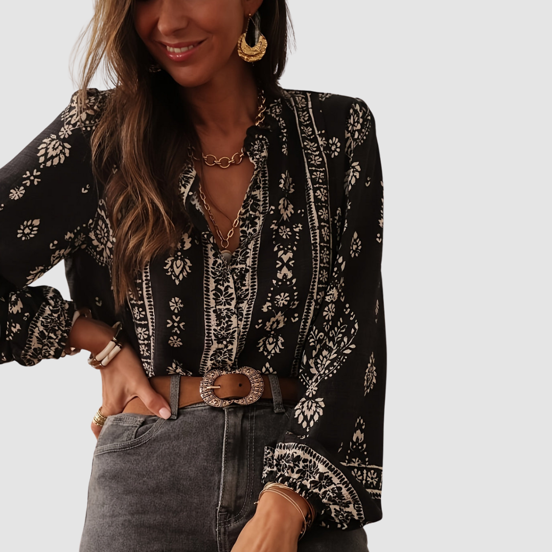 Jessica™ Chic breathable Boho blouse