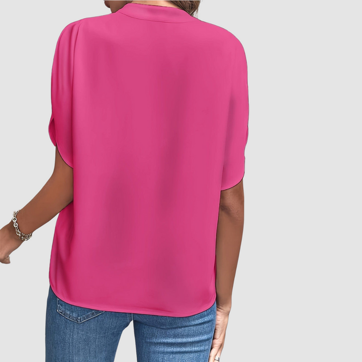 Elain™ Draped Blouse
