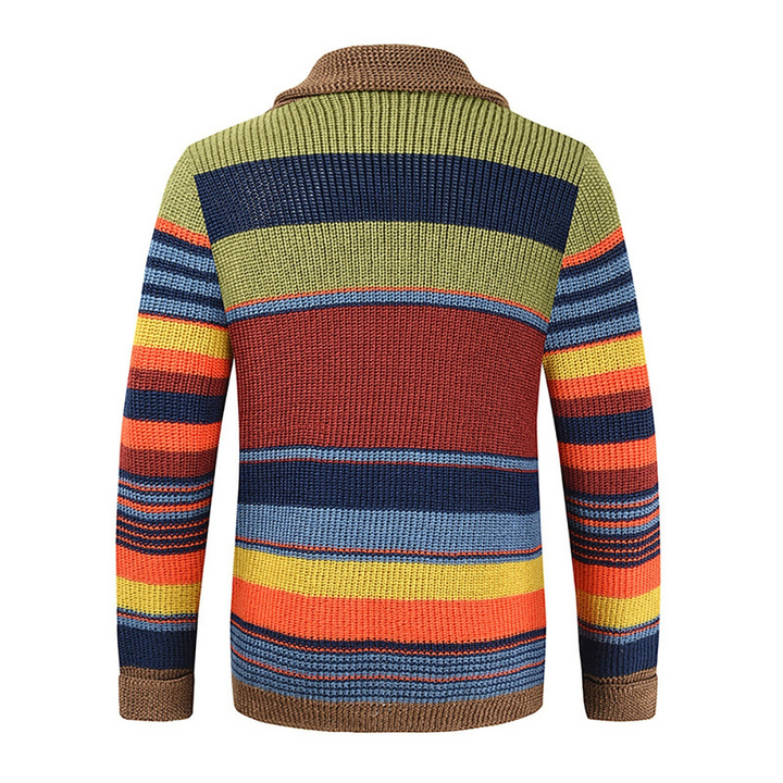 Brayden - Classic Color Block Knit