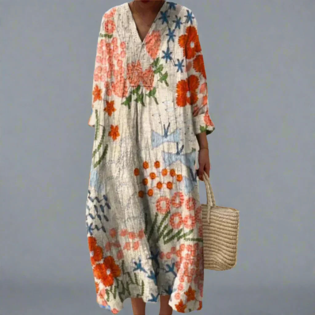 MAYA ABSTRACT DRESS