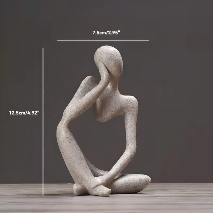 BowLift | Abstract Thinker Sculpture Home Decor