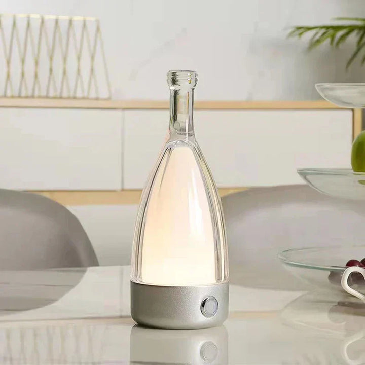 BowLift | CorkGlow - Wine Bottle Table Lamp