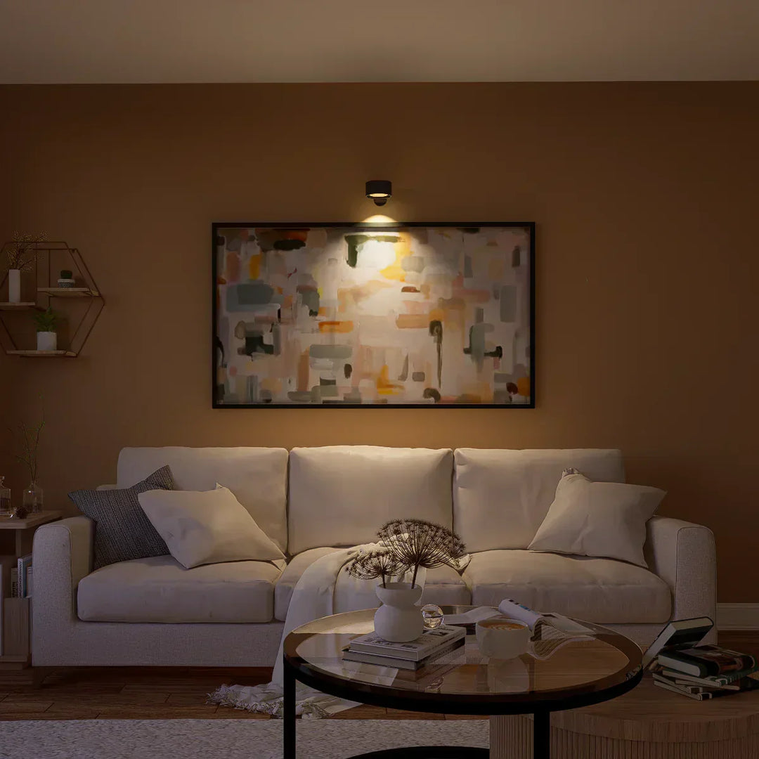 BowLift | Spotlight Wireless Wall Lamp - 360° Rotation, Dimmable, Rechargeable Wall Light