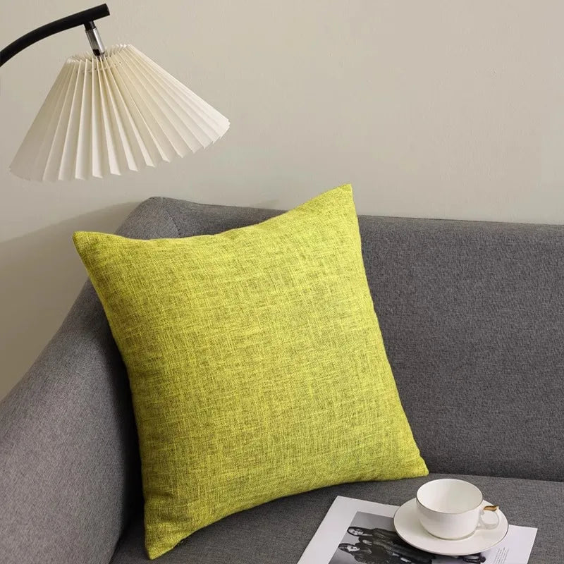 BowLift | Cotton Linen Pillowcases for Decorative Couch and Chair Cushions