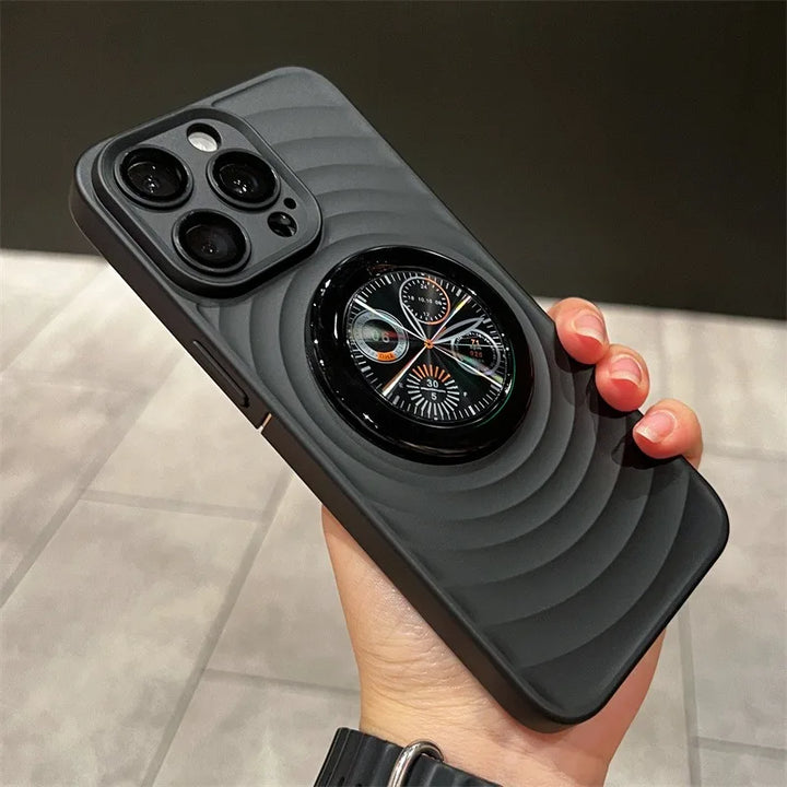 Azura | Clock Water Ripple Magsafe Bracket Phone Case