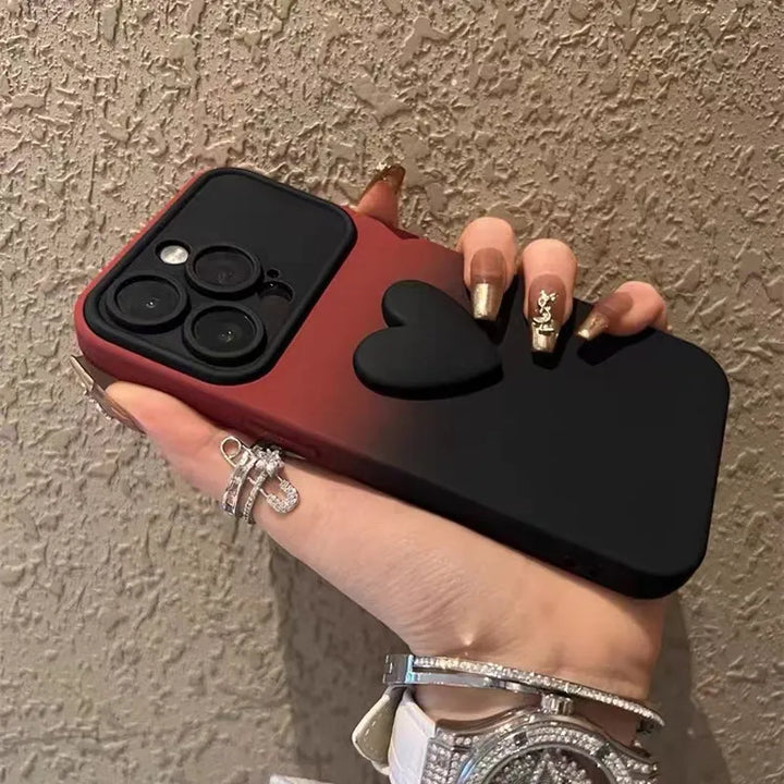 Azura | 3D Cute Heart Phone Case