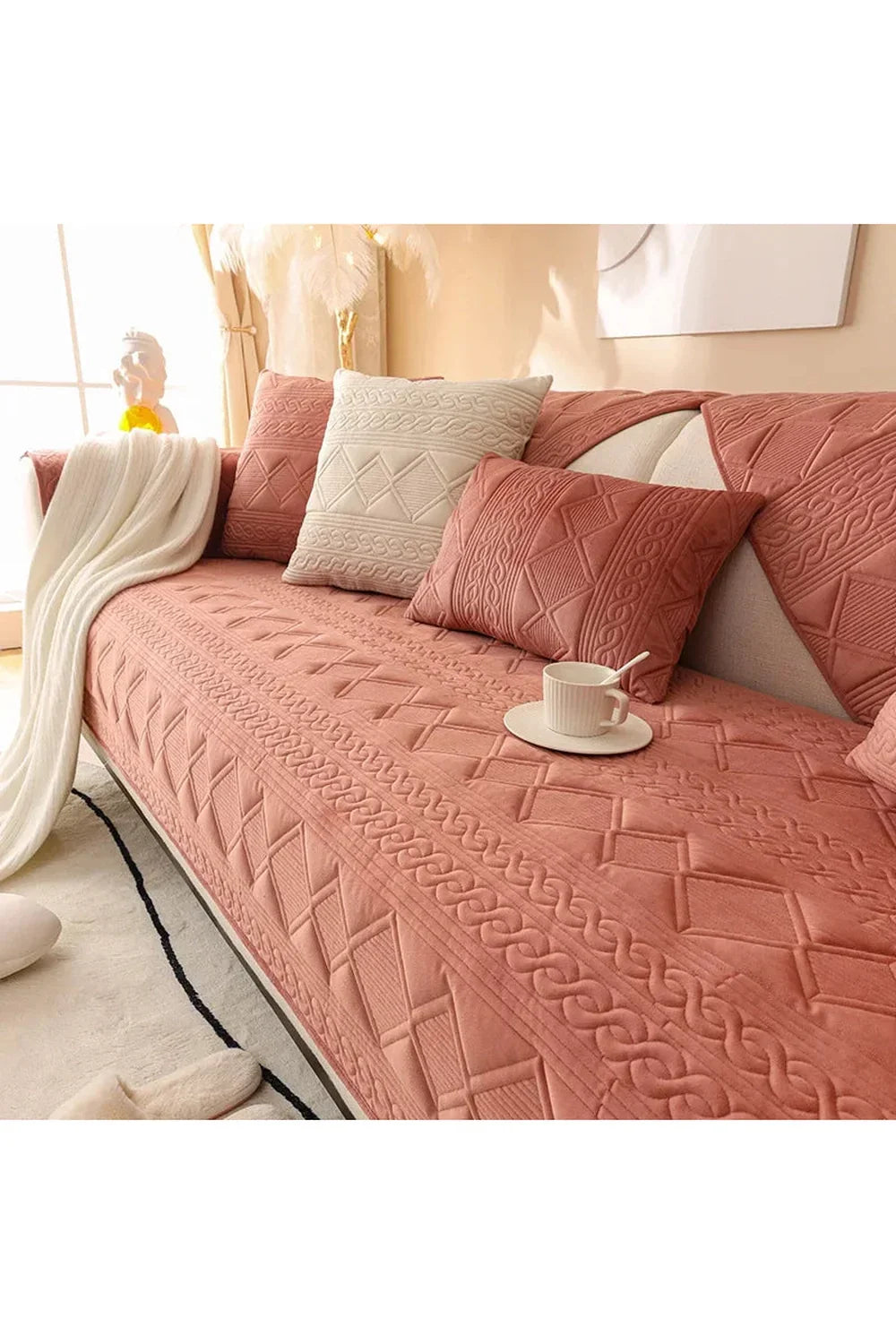 Dutch Velvet Sofa Cover | Bowlift