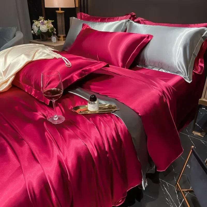 BowLift | Luxurious Silk Bed Set