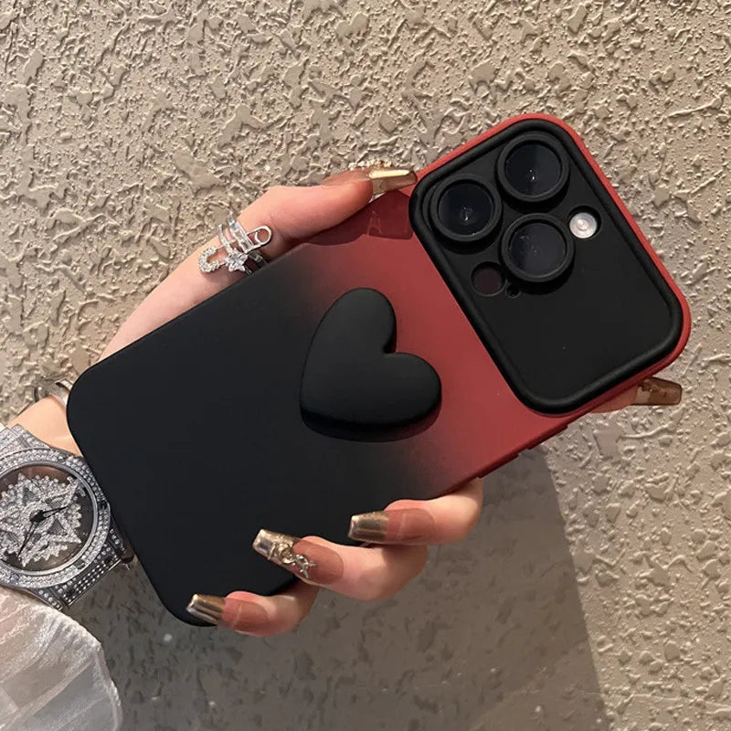 Azura | 3D Cute Heart Phone Case