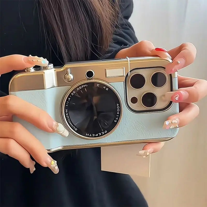 Azura | Retro Bluetooth Camera iPhone Case