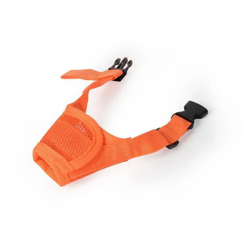 Azura | BellStop+ | Breathable Dog Muzzle | Adjustable Nylon Muzzle | Anti-Bark & Anti-Bite Protection | S-XL Sizes