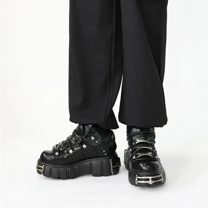 Rebel Rider Punk Ankle Shoes