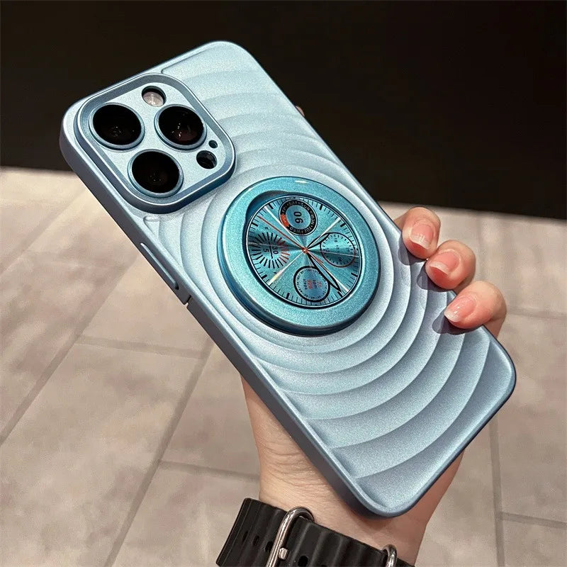 Azura | Clock Water Ripple Magsafe Bracket Phone Case