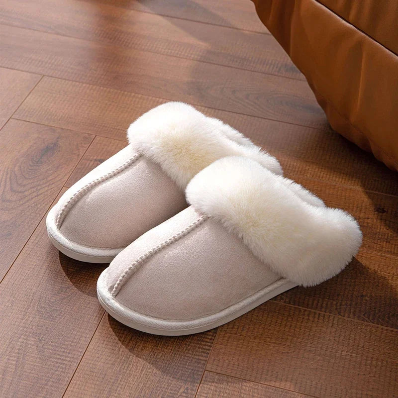 HAILEY – COZY FUR-LINED HOUSE SLIPPERS