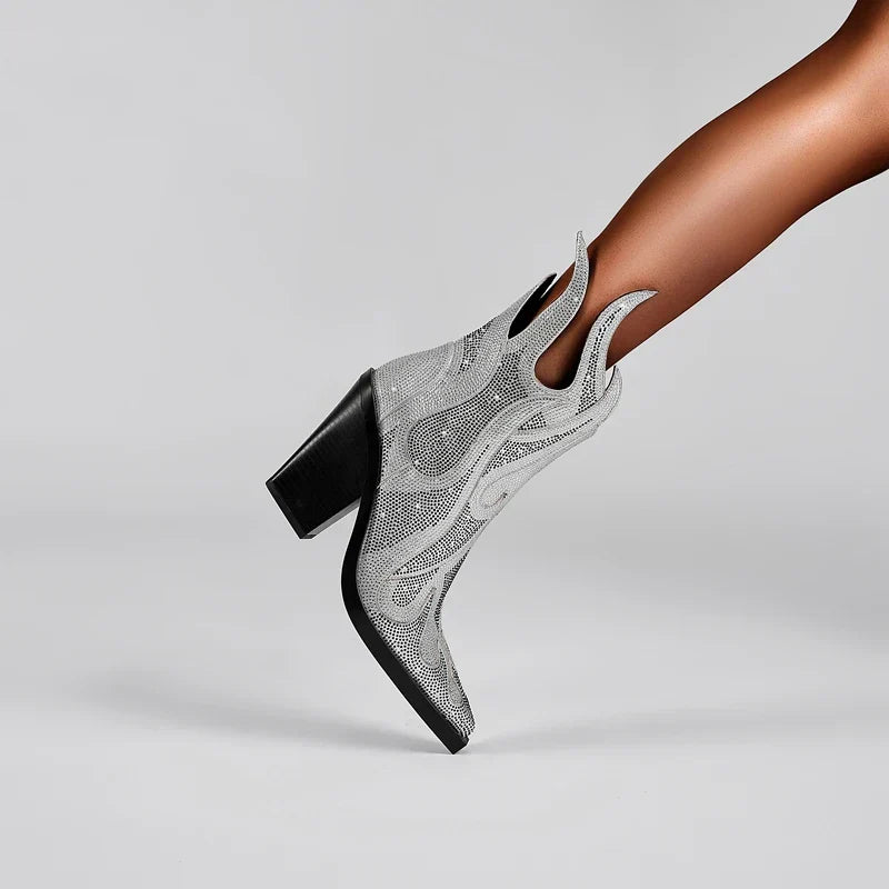 Girl-on-Fire Diva Boots