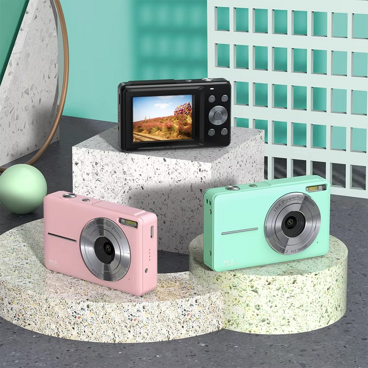 Azura | High-Resolution Kids' Digital Camera - 1080P HD, 44MP with 16X Zoom
