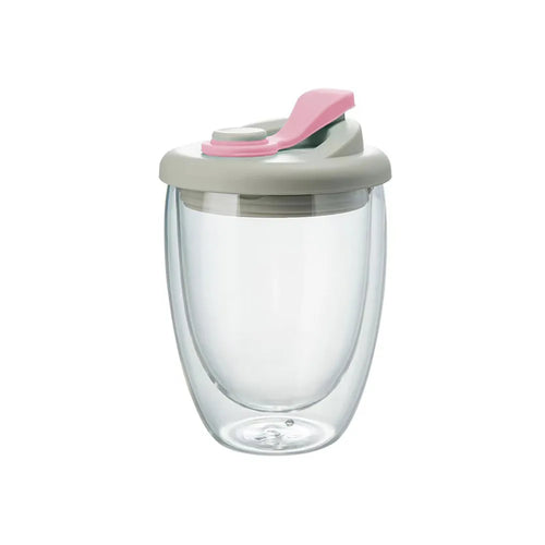 Azura | Leak-Proof Double Wall Glass Transparent Mug