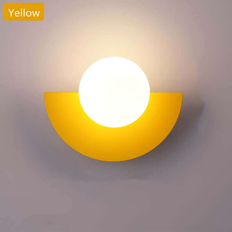 BowLift | Half Moon Metal Wall Light. Available in 2 different sizes and various colors.