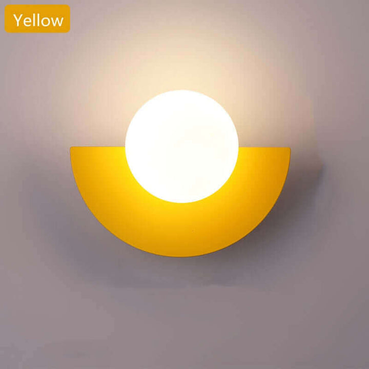 BowLift | Half Moon Metal Wall Light. Available in 2 different sizes and various colors.