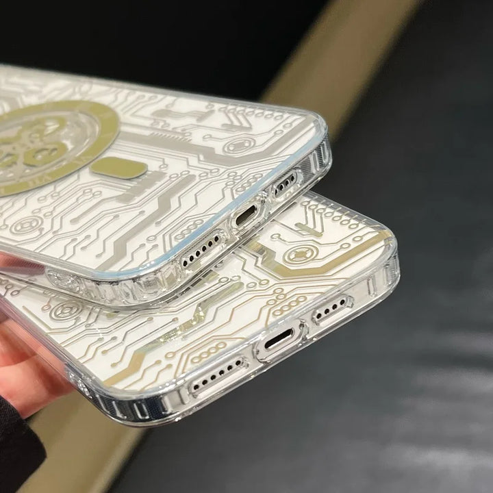 Azura | Machine Clock Magsafe iPhone Case