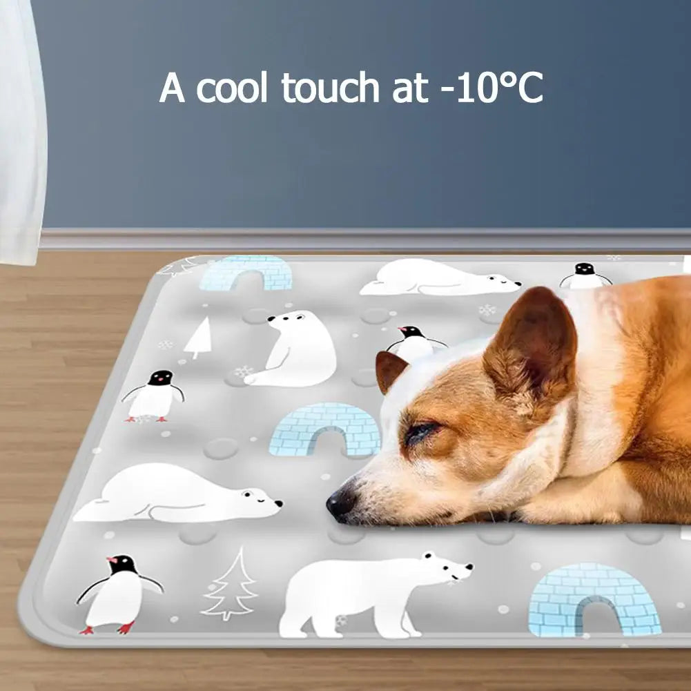 Azura | FrostPaws Cooling Mat for Dogs & Cats | Reusable & Filled with Gel | For Summer & Travel | PVC