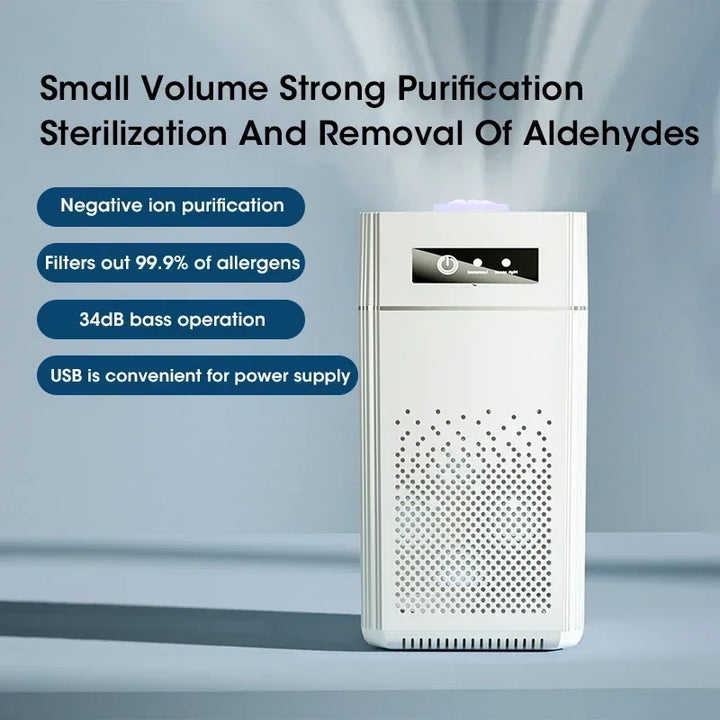 Azura | Compact air purifier with HEPA filter - BreezeMini