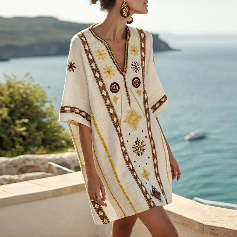 Vera - Elegant and Comfortable Beach Dress for Summer Days