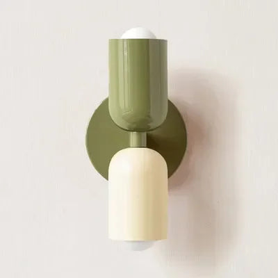 BowLift | Nordic LED Wall Lamp Modern Minimalist Cream Double Head Lights For Living Room Bedroom Besides Study Indoor Decoration Fixture